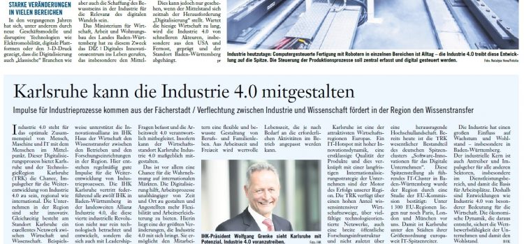 Industrie von morgen an der HHS – Industrie 4.0