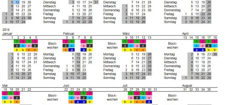 Blockpläne 23/34 online