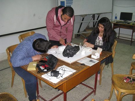 Schulung ägyptischer Kollegen in Assiut