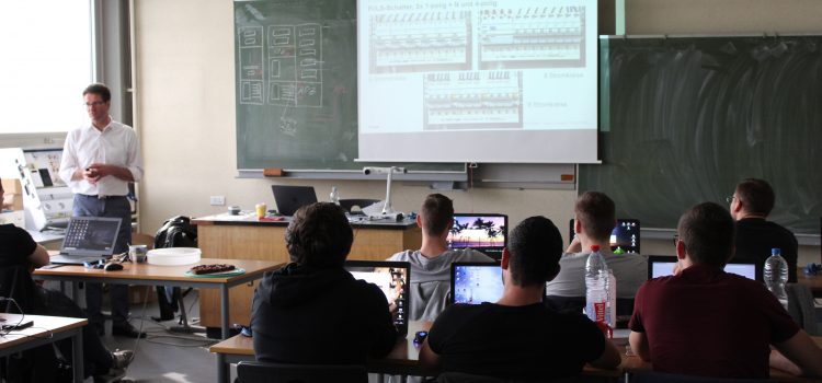 Vortrag der Fa. HAGER in der Meisterschule