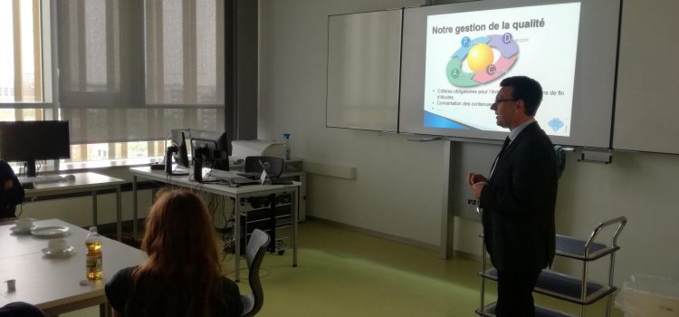 Gegenbesuch von Schülern der französischen Partnerschule aus St. Quentin