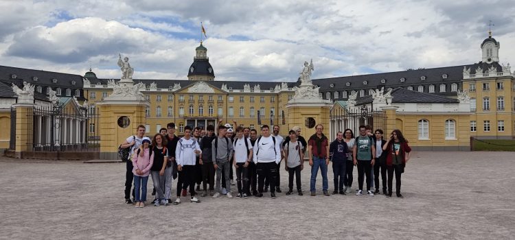 Erste persönliche Begegnung mit Schülern aus Nancy