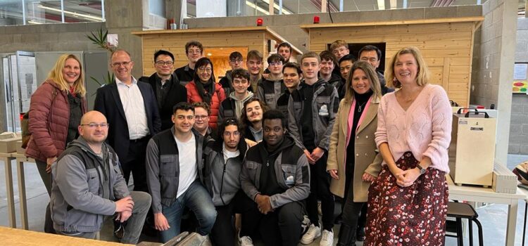 Delegation von ZSL und ITE (Singapur) besucht unsere Partner Stadtwerke Karlsruhe und Lycée Stanislas