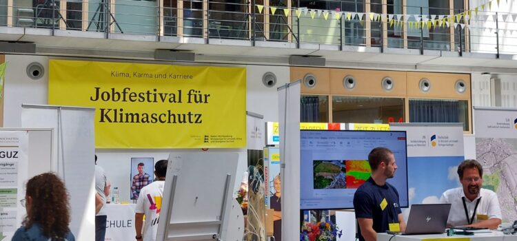1BK1T zu Besuch beim Jobfestival für Klimaschutz in Stuttgart