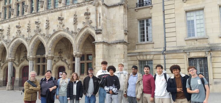 Rückbesuch der Heinrich-Hertz-Schule im Lycée Condorcet in St. Quentin