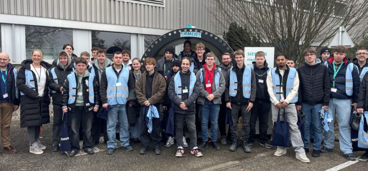 Gemeinsamer Ausflug im Rahmen des Kooperationsprojekts Azubi-BacPro